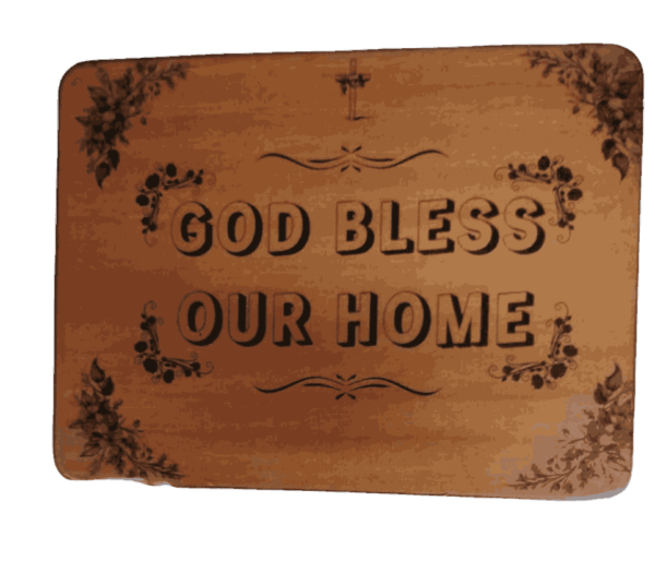 Magnetes for Fridge God Bless our Home - Image 2