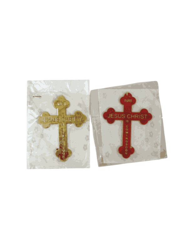 Marvell Stickers – Cross Stickers (Small & Big Size – Each 2 Nos.) - Image 13