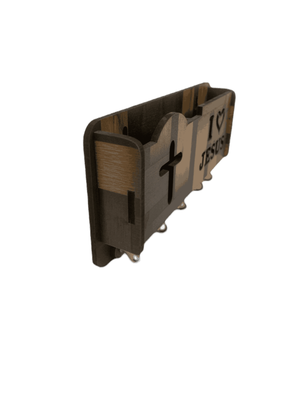 Key Holder Wood with Bible Verses Small Model 1 - Image 6