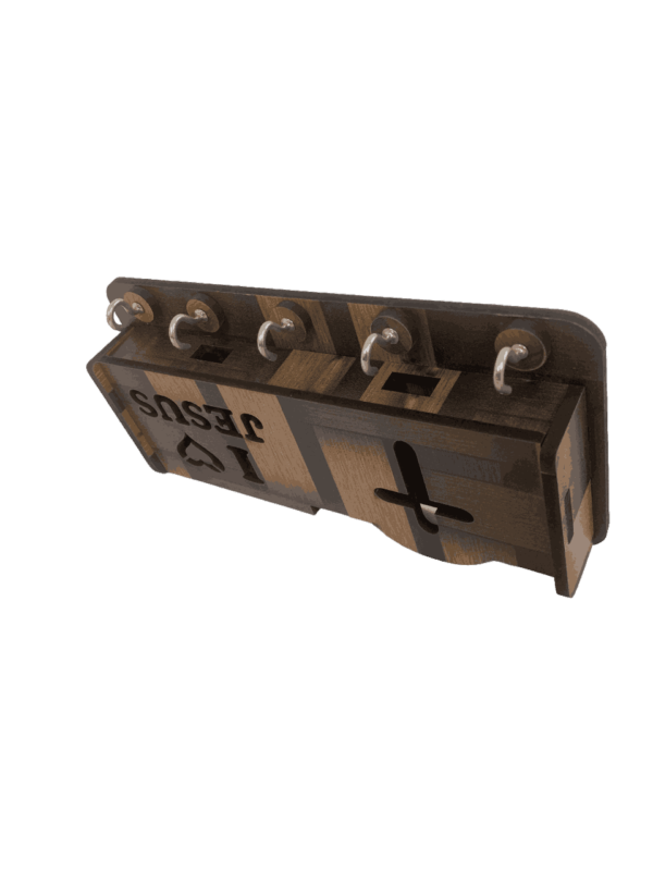 Key Holder Wood with Bible Verses Small Model 1 - Image 7