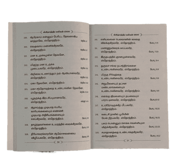 Sthothira Paligal 1500 Book Pr.M.P. Andrews T.C.C. - Image 5