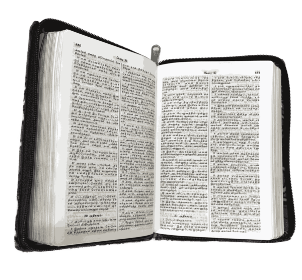 Tamil Crown Bible Velvette Binding Type (with various colors) - Image 6