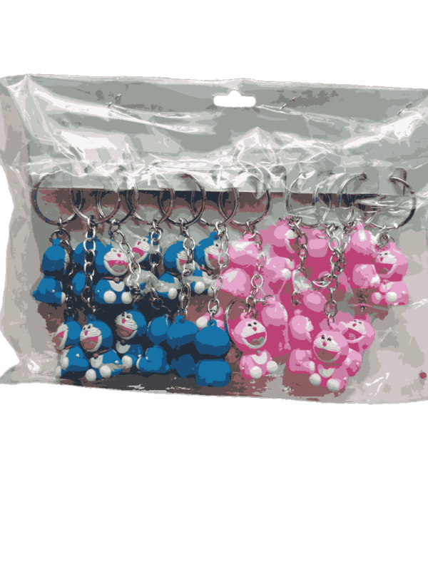 Cartoon Type Rubber Keychains for Kids - Small Size (6 Pieces) - Image 10