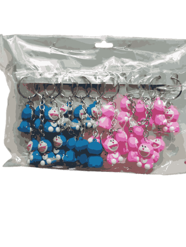 Cartoon Type Rubber Keychains for Kids - Small Size (6 Pieces) - Image 11
