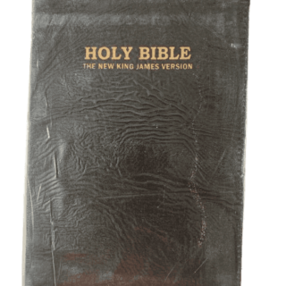English Bible NKJV Black Color