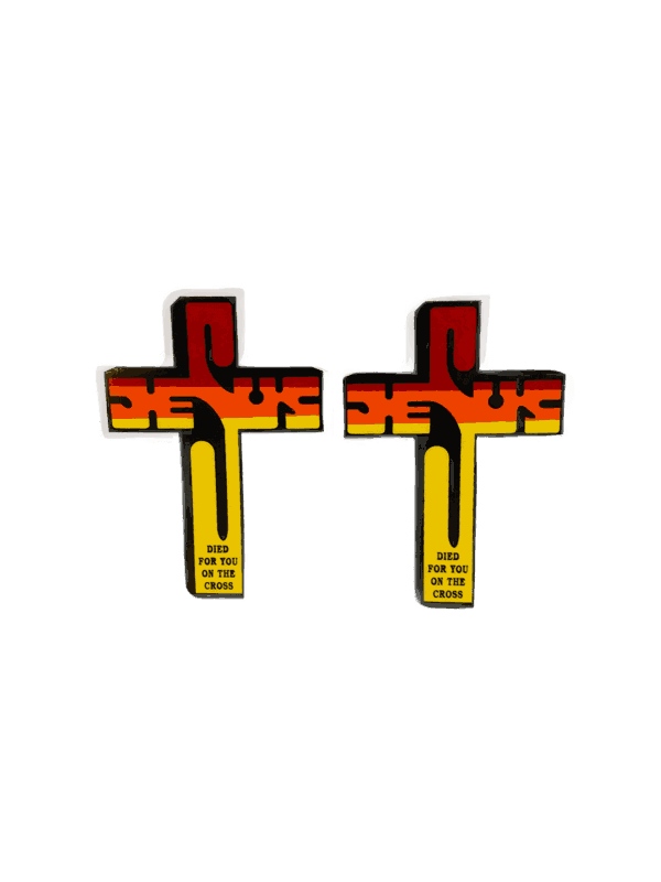 Jesus Died for You – Cross Sticker - Image 5